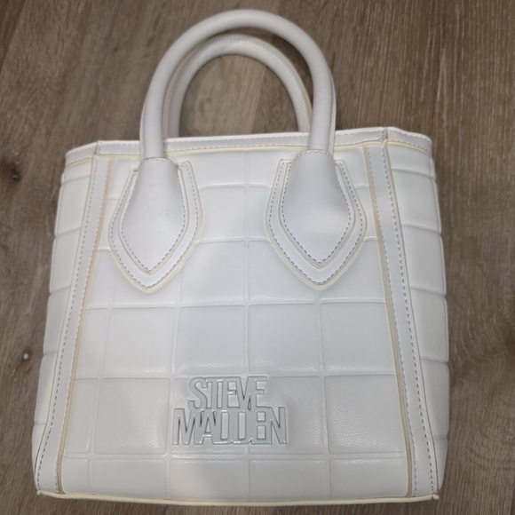 Steve Madden Handbags - Steve Madden White Tote Bag